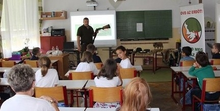 Vaddisznóval, rókával keltették fel a kisiskolások figyelmét a Deák Napokon Vaddisznóval, rókával keltették fel a kisiskolások figyelmét a Deák Napokon